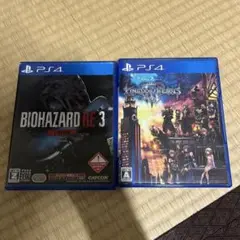 バイオハザードre3 PS4 キングダムハーツ3 PS4