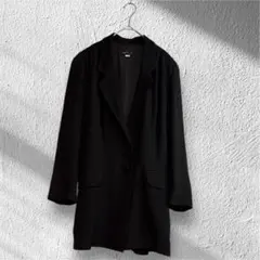 agnes b. /アニエスベー　シングル　バックリボン　ジャケット　ブラックのサムネイル