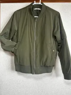カーキ MA-1ジャケット