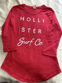 HOLLISTER ホリスター　Tシャツ　ピンク　S 未使用