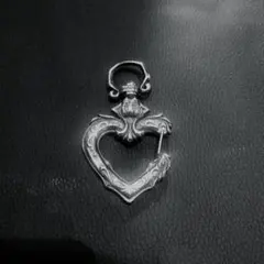 シルバーキーリング　カラビナ