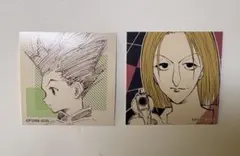 HUNTER×HUNTER スクエアステッカー ゴン　パクノダ