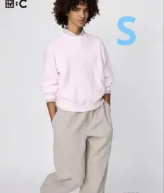 新品未使用　ユニクロC スムースコットンクルーネックセーター　S