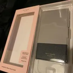 kate spade iPhone XR 手帳型ケース　※外側のみ