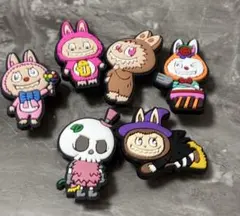 ラブブ　クロックス用ジビッツセット　6個