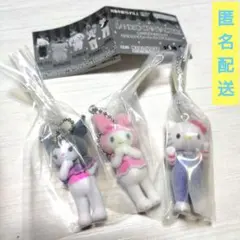 サンリオキャラクターズ★ミニチュアチャーム～ライブキャラクター～　3点セット