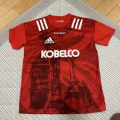 アディダス コベルコ神戸スティーラーズ Tシャツ Mサイズ (1回のみ着用)