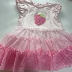 Little Me ロンパース 18M いちご チュールのサムネイル