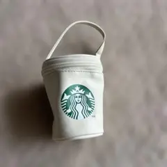 Starbucks カップ型 ポーチ ホワイトのサムネイル