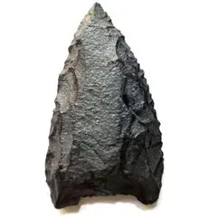 石器　有舌尖頭器　変成長石　黒曜石　矢じり　　180 2025年最新】Yahoo!オークション -尖頭器の中古品・新品・未使用