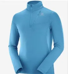 サロモンハーフジップミッドレイヤーフリース