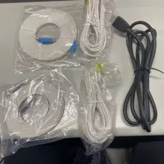 未使用LANケーブル３本と中古HDMIケーブル1本セット