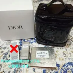 【新品未使用】Dior ディオール ノベルティ バニティポーチ ブラック