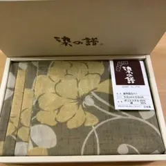 染の譜　座布団カバー　花更紗　グリーン　4枚