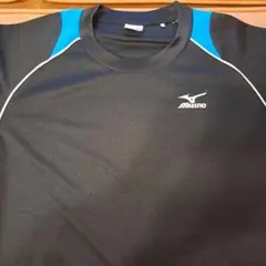 Mizuno スポーツTシャツ 黒/青