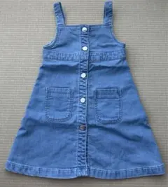 プチバトー　ジャンパースカート☆4ans 104cm