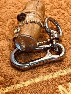 とてもリッチな… バンブー　バッグチャーム　キーホルダー　カスタムメイド　NEW