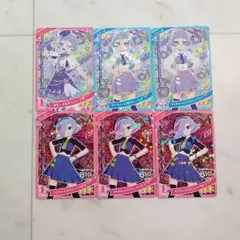 ひみつのアイプリ　カード6枚セット　チィ　ダークチィ　星3 ★　 第１期 2期