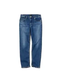 【新品】ユニクロ ストレッチスリムストレートジーンズ 丈長め