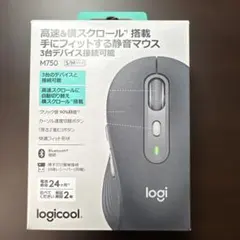 ロジクール マウスSignature M750 Mサイズ グラファイト