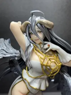 アルベド　フィギュア　リペイント　T-most 純白の悪魔ver.