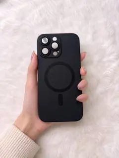 マグセーフ対応 iPhoneケース ブラック 14 Promax case