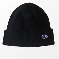 [チャンピオン] ニットキャップ 男女兼用　ブラック