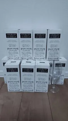 ジョルジュデュブッフ　ボジョレーワイングラス12脚