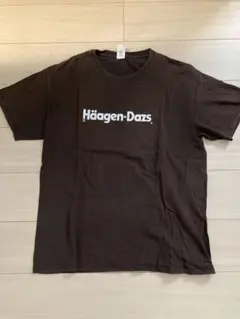 激レア ハーゲンダッツ Haagen Dazs Tシャツ 古着 パープル L相当 