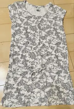 X-girl Disney コラボ 星柄カットソー　ミッキー 平成レトロ　ワンピ