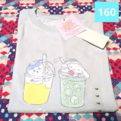 サンリオ　ユニクロ　ちいかわ　半袖　Tシャツ 160　新品　シナモン