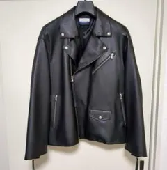 Maison special ラムレザー プライムオーバー ライダースジャケットのサムネイル