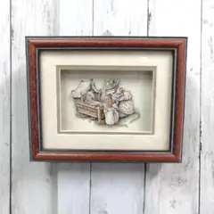 Brambly Hedge シャドーボックス シャドーアート ブランブリーヘッジ