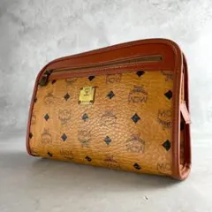 希少★MCM ヴィセトス セカンドバッグ レザー ドイツ製 ビンテージ G金具