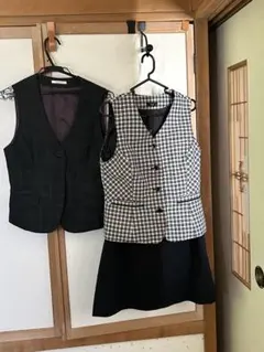事務服 11号 ビジネス ベスト スカート セット