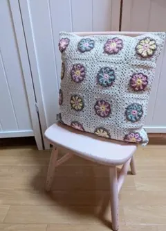 ヴィンテージ☆チャイルドチェアー＆クッション