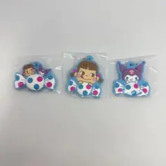 PEKO×サンリオキャラクターズ ぷっくりめじるしアクセサリー クロミセット