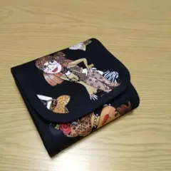 ロラライハリスwild Toss やりくり長財布 ハンドメイド ミニマム財布