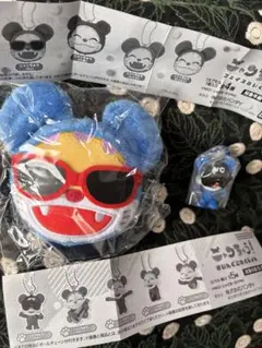 ニャンちゅう DJ フェイスぬいぐるみ チャーム スイングコレクション の2点