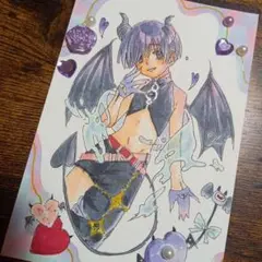 オリジナル手描きイラスト　㉑
