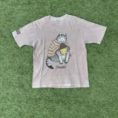 crazy shirts 90s USA製　クリバンキャット　tシャツ 猫のサムネイル