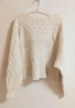 【URBAN RESEARCH】ドルマリンスリーブニット