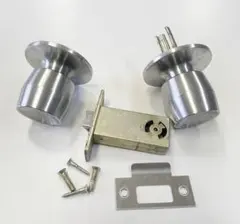 미와 락 도어 노브 세트 실내 빈 락 백 세트 64mm 도어 두께 33-42mm