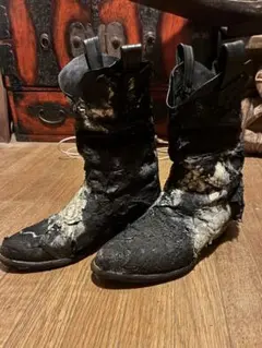 HIROMU TAKAHARA ROEN Skull Camo Boots - メルカリ