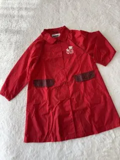 familiar 赤　レインコート 120cm~