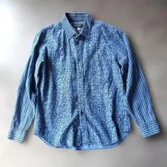 コムデギャルソンレディースデニム レオパード柄シャツ XS | Mercari