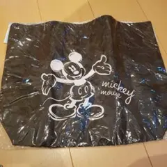 ミッキーマウス トートバッグ 黒