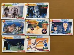 カードダス ポケモン アニメコレクション ミュウツーの逆襲 7枚セット