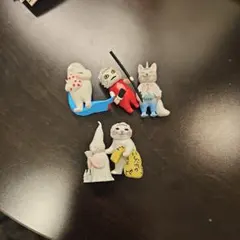 ヒグチユウコ ガチャ　フィギュア　神様キャラクター カプセルトイ 5体セット