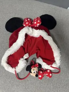 ミニーちゃん ファンキャップ 赤